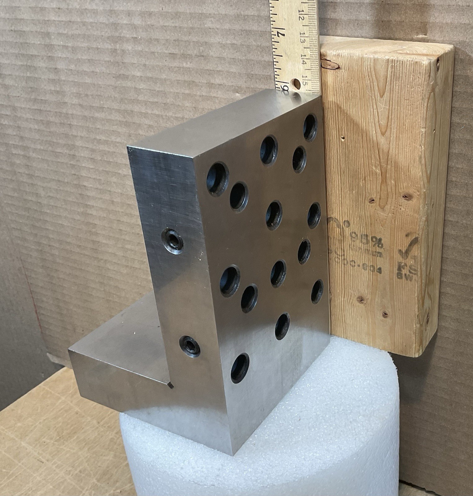 Suburban Tool AP-446-S2 Precision Sine Set Angle Plate 4"x4"x6" Machinist Tool