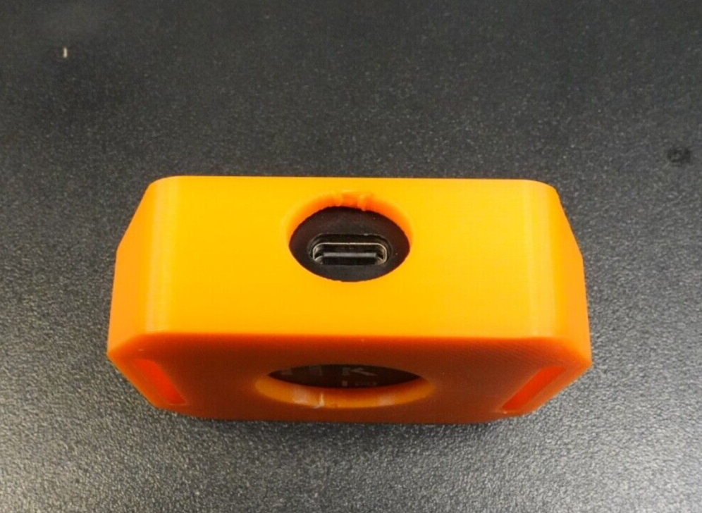 SKYRC GNSS GPS GSM020 Performance Analyzer Mounting System With USB Port Orange