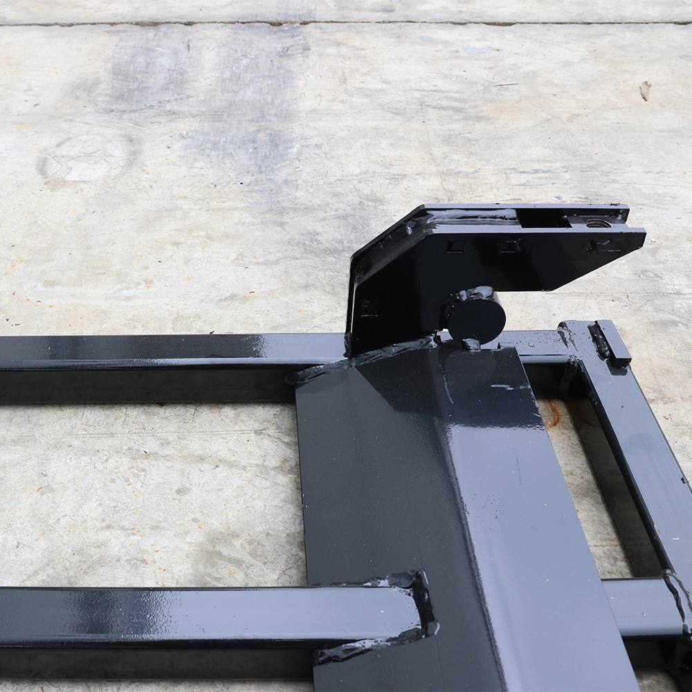 60" Clamp Debris Forks Tractor Skid Steer Loader Bucket Pallet Forks Heavy Steel
