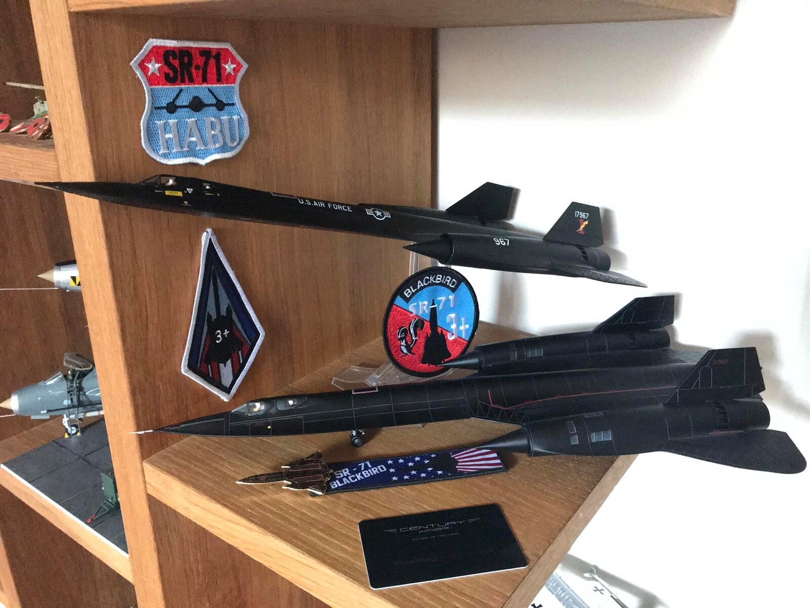 5 x USAF SR-71 and U-2 aircraft patches. Blackbird, Dragon Lady, CIA, US seller