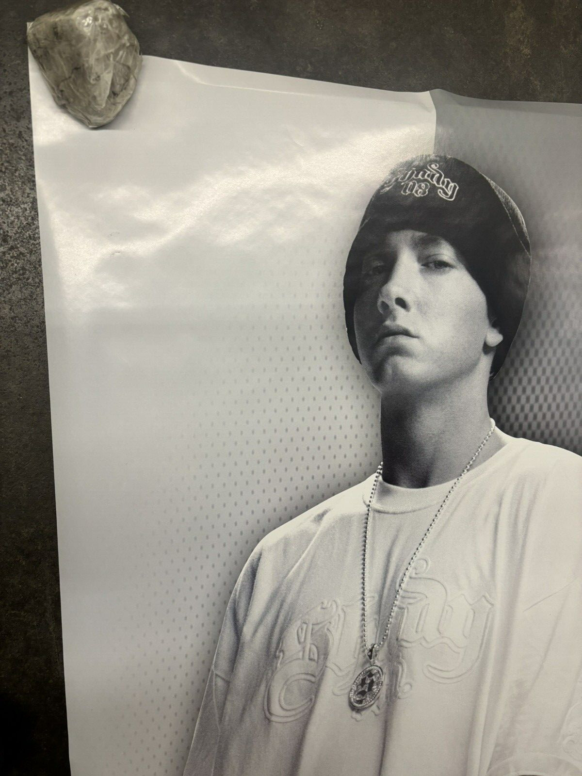 Eminem rapper 2004 large door vintage Poster C2612