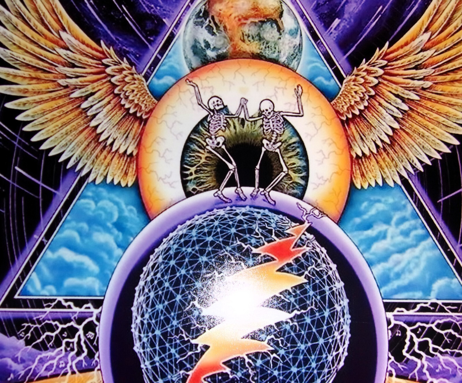 Dead FOREVER - Dead & Co. Grateful Dead Bob Weir SPHERE 2024 Poster 2- 19" x 13"