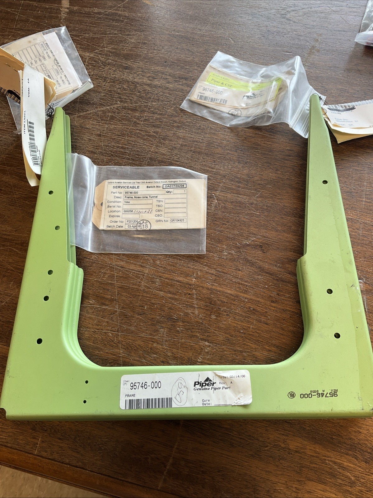 Piper Frame P/N 95746-000