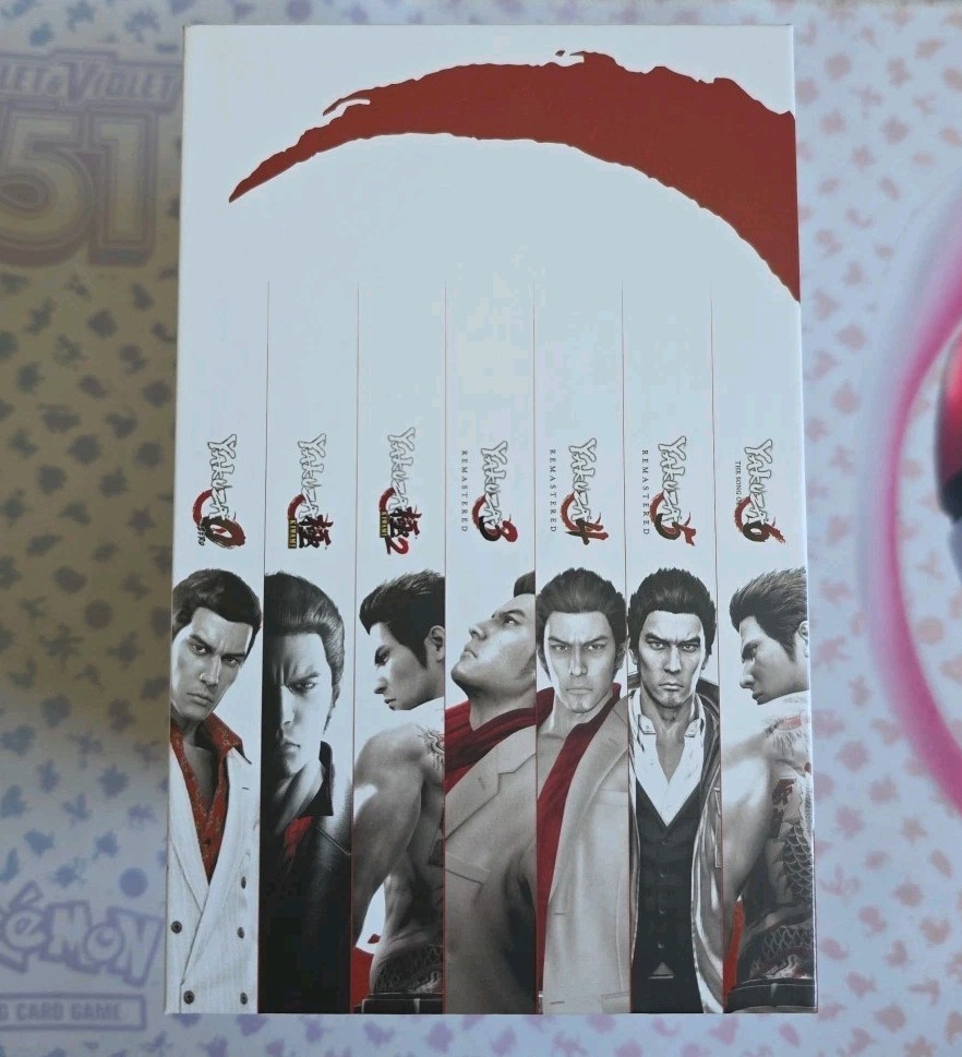 Yakuza Complete Collection PS4 Outer Box - Sleeve Only - SHIPS TODAY!