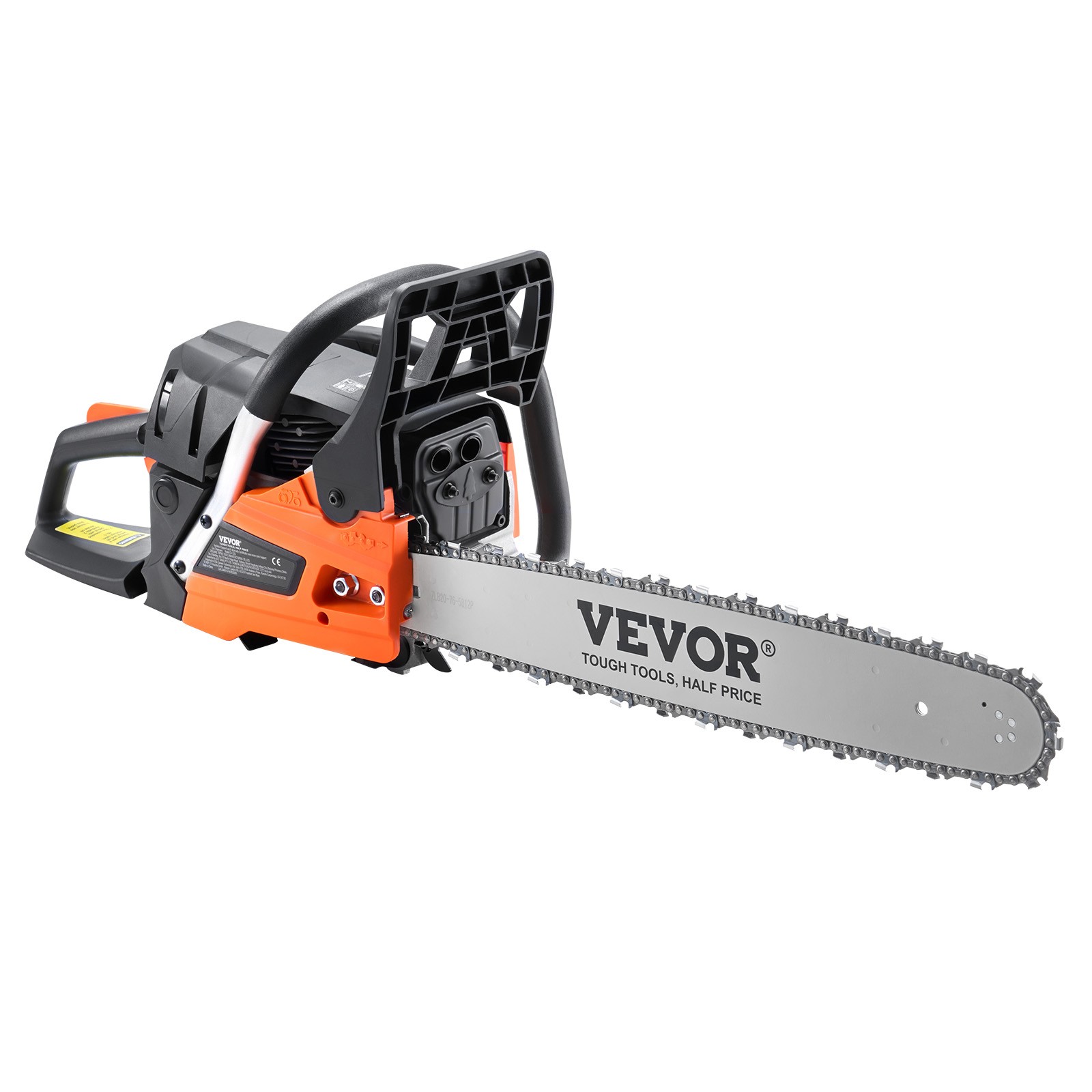 VEVOR 58CC 20" Gasoline Chainsaw Gas Powered Wood Cutting Engine Gas Chain Saw