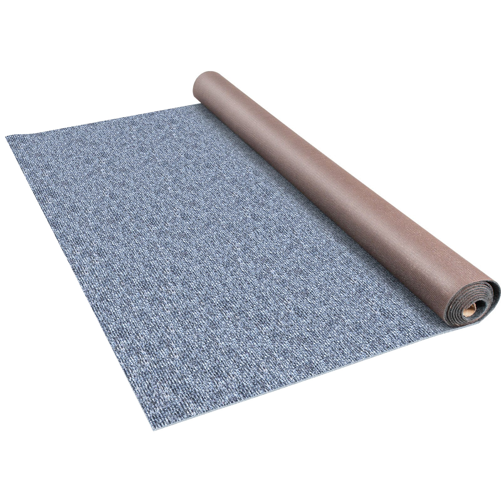VEVOR Boat Carpet Marine Carpet 6x18' Roll In/Outdoor Carpet Rug Anti-Slide Gray