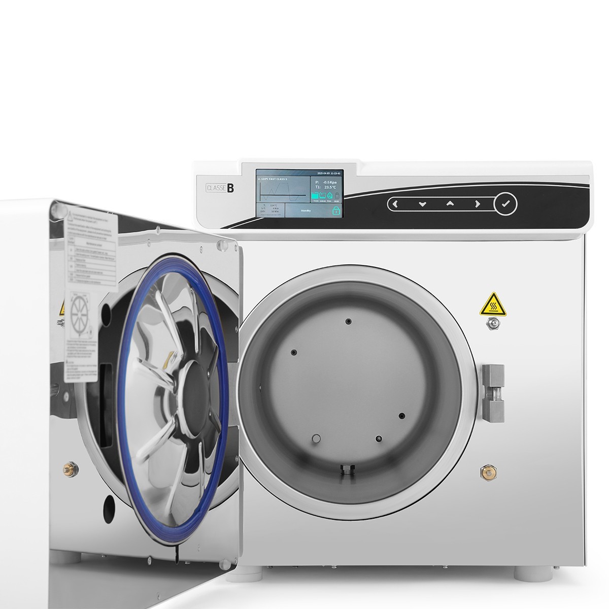 22L 17L Dental Medical Autoclave Steam Sterilizer Class B with Printer /Lab Cart