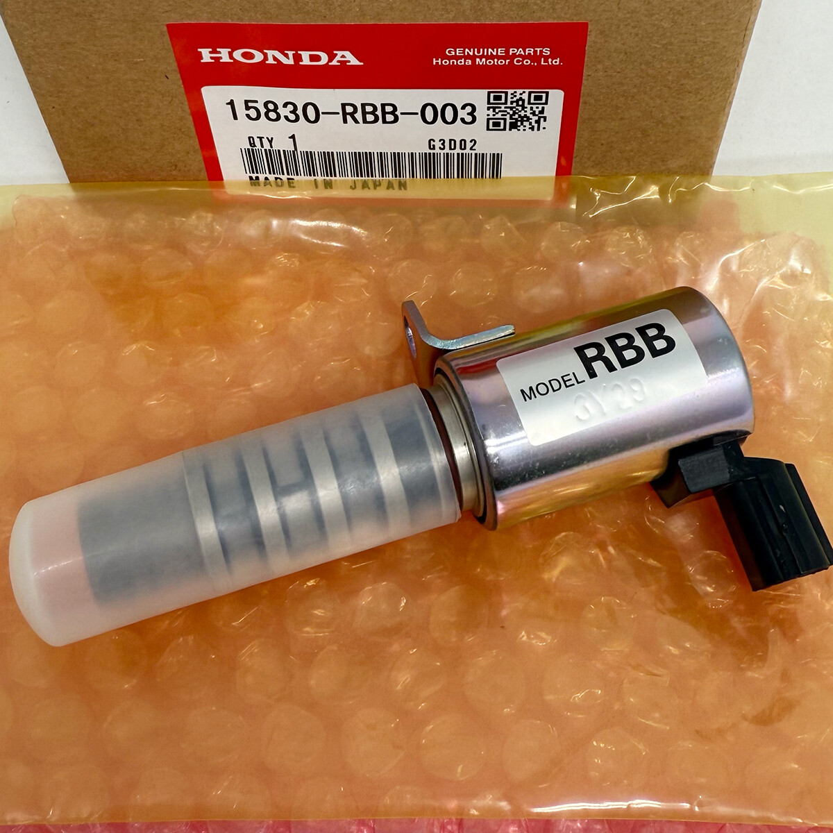 15830-RBB-003 For VTC Oil Control Valve Variable Timing Solenoid Honda Acura RDX