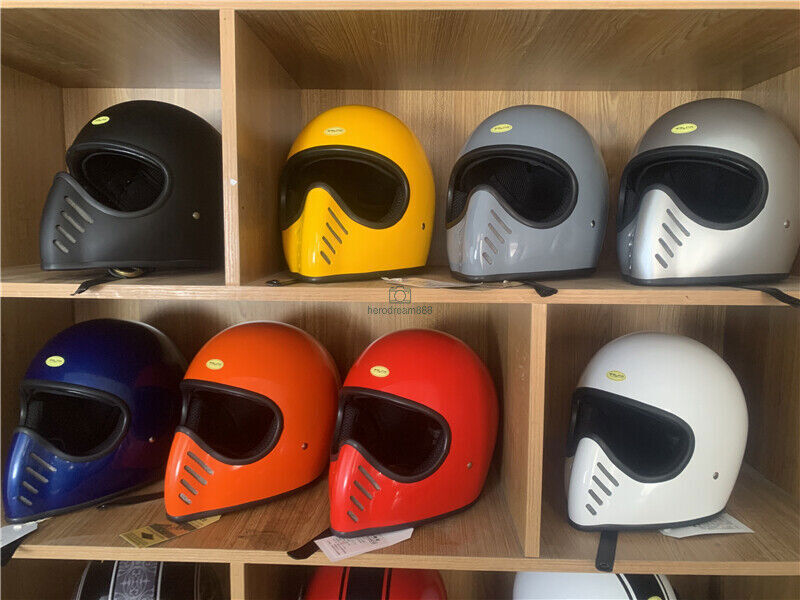 New Japan TT&CO Full Face Rider Motorcycle Helmet Retro Small Motorbike Helmet