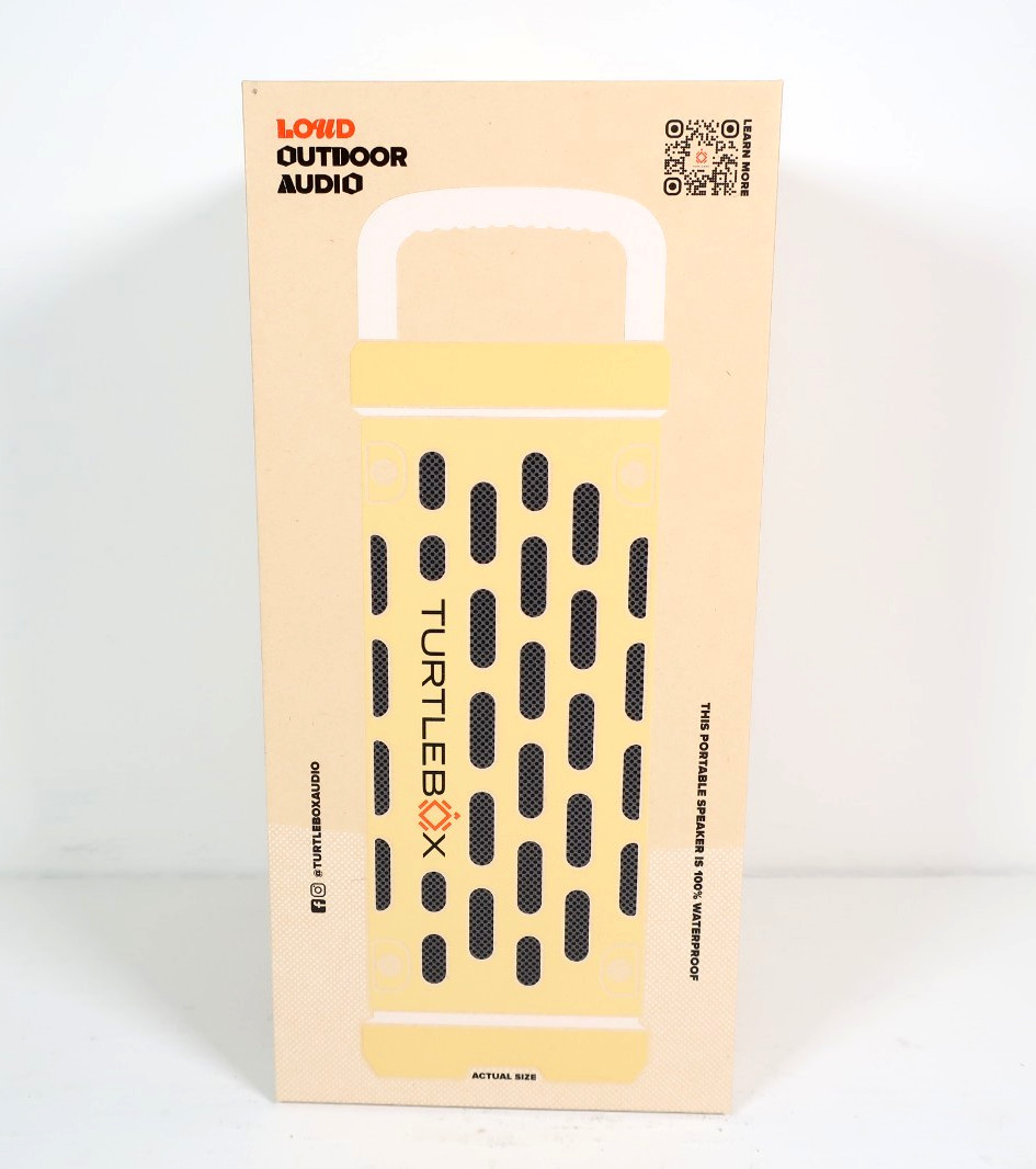 Turtlebox Ranger Loud Outdoor Bluetooth Speaker Yellow – Limited Edition NEW