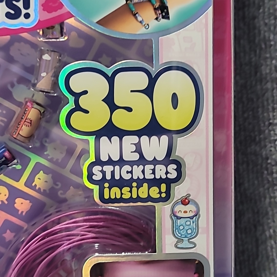 Sticki Rolls Series 2 Wearable Sharable Sticker Bracelets 350 Stickers-Sealed