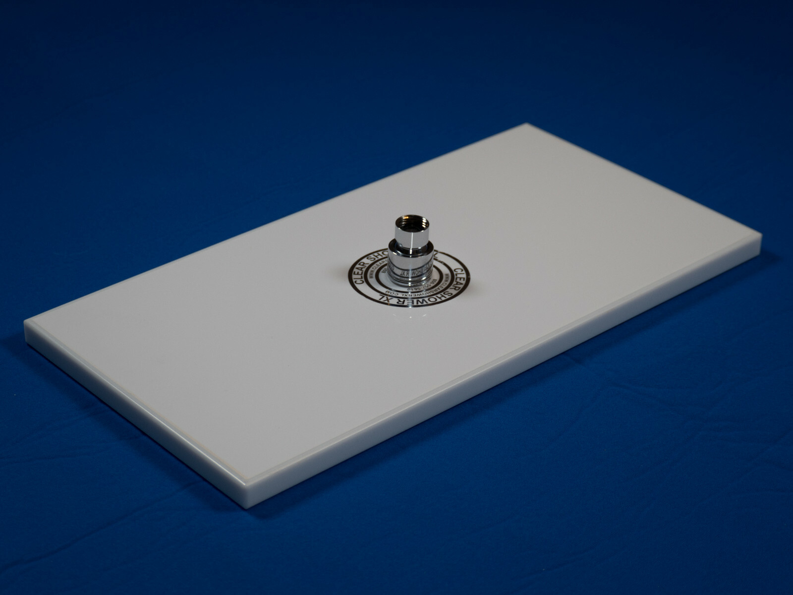 Large MIRROR Shower Head - Luxury Firm Pressure Rainfall Showerhead - NEW