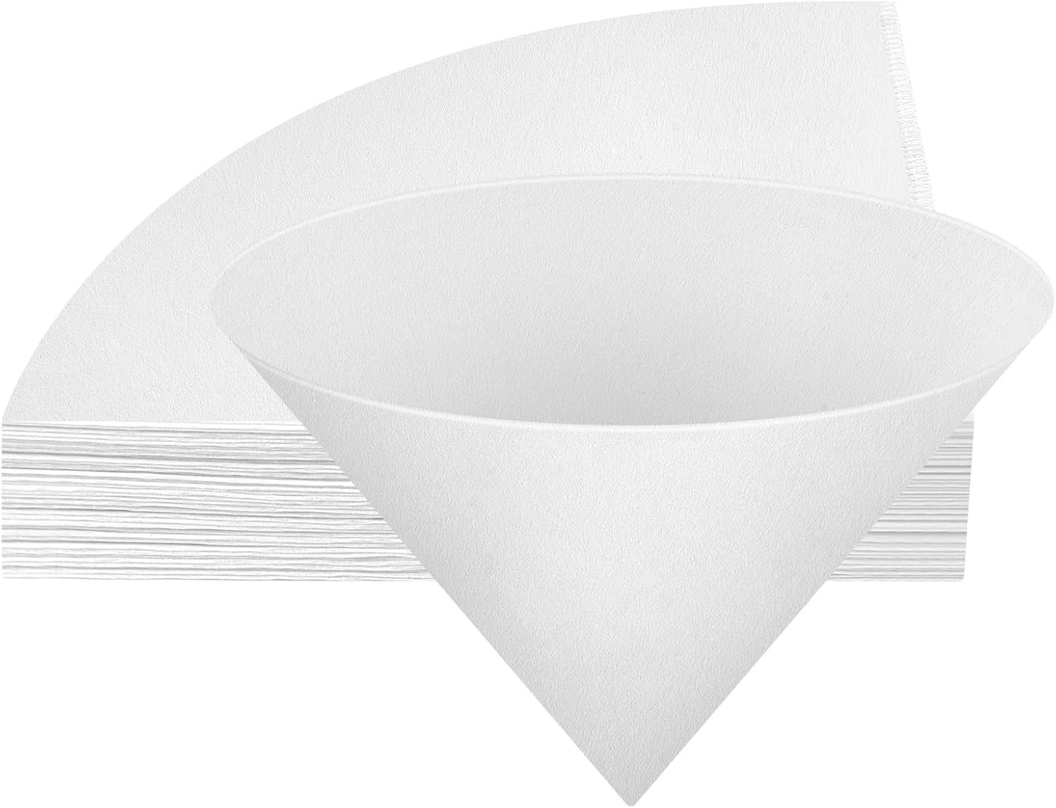 2 or 20Pcs Cooking Oil Cone Filters Non Woven Funnel Strainer for Deep Fryer