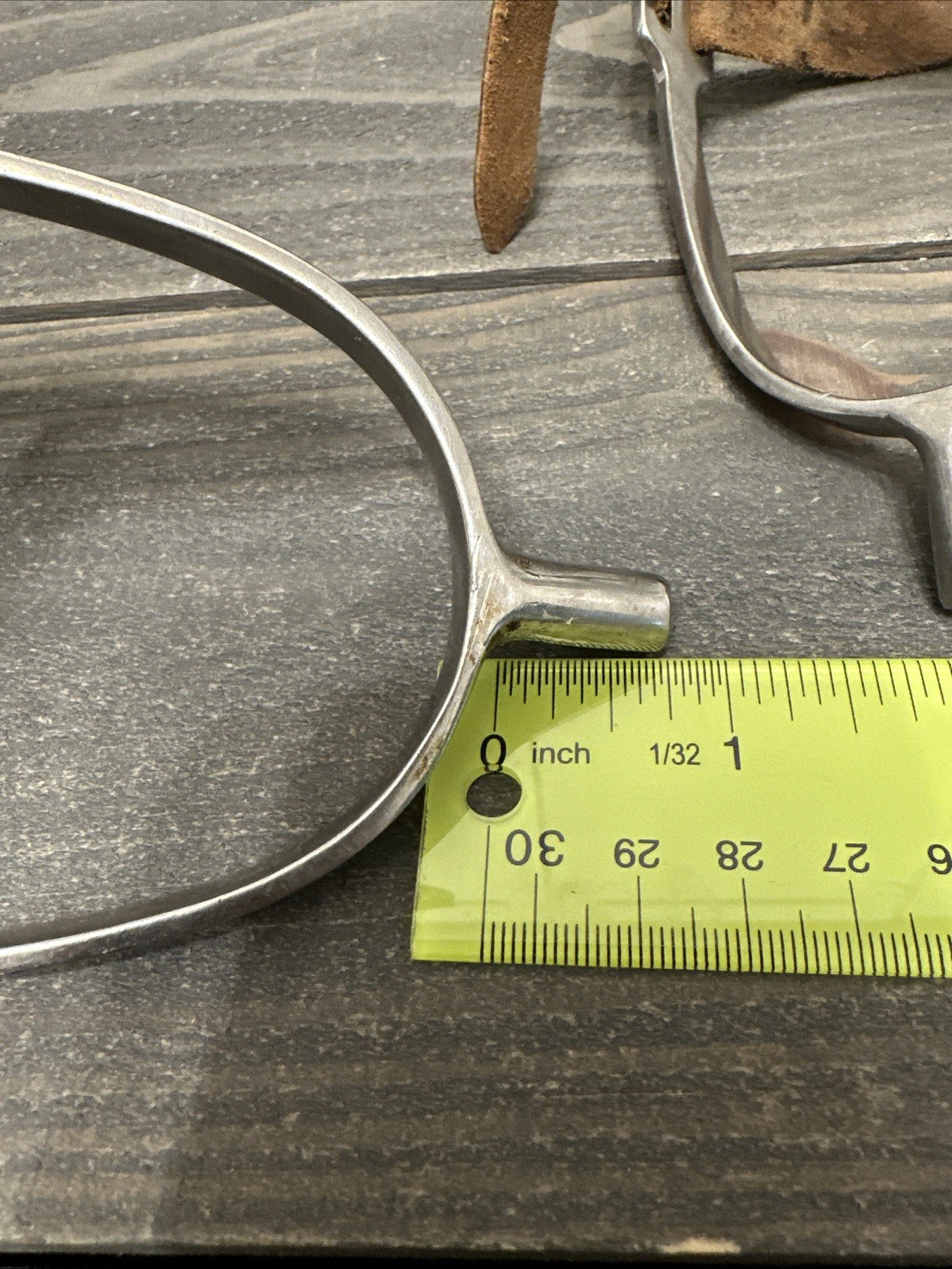 English Riding Spurs with straps.