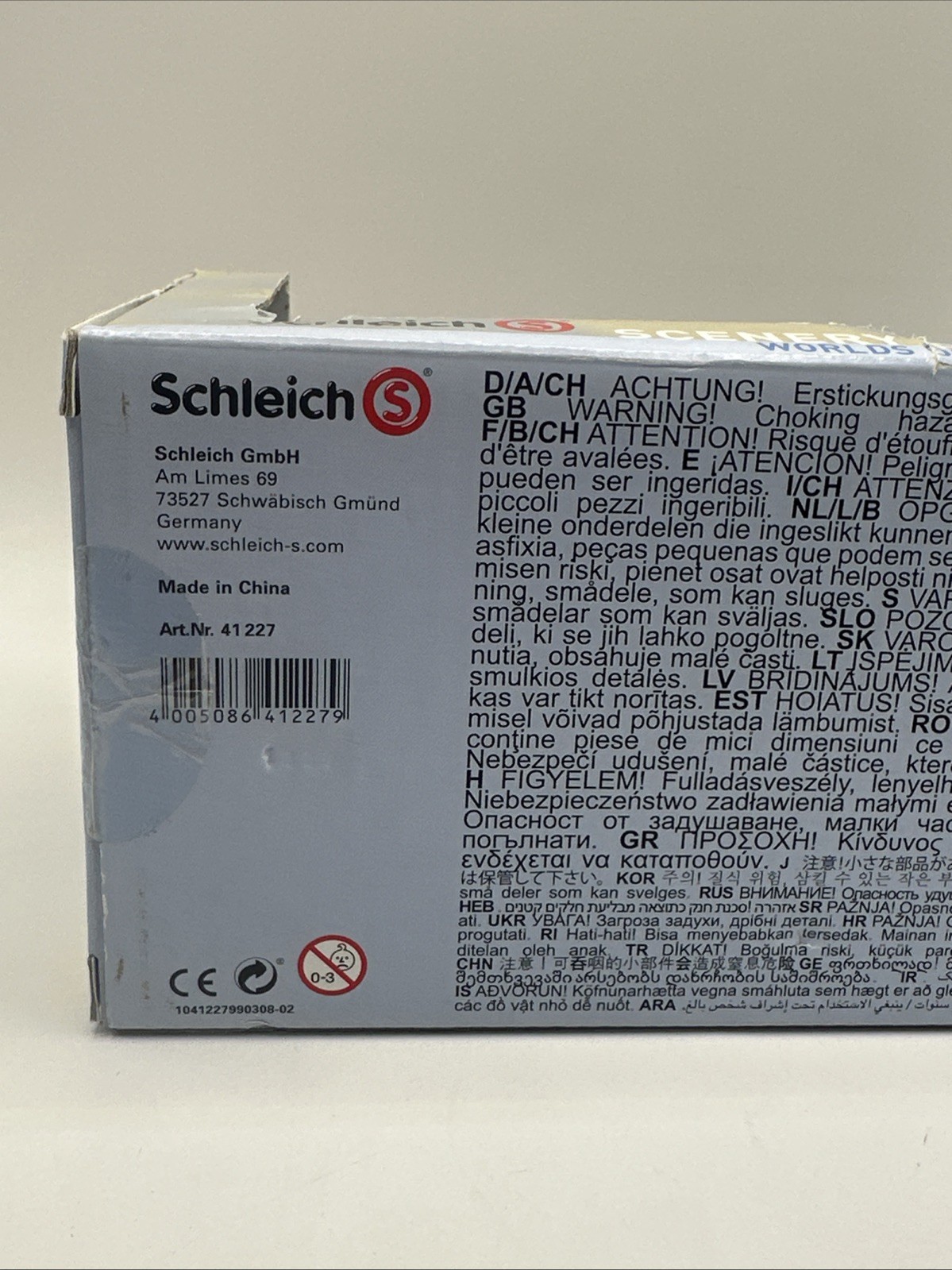 Schleich Scenery Pack Farm Animals With Booklet #41227 NIB