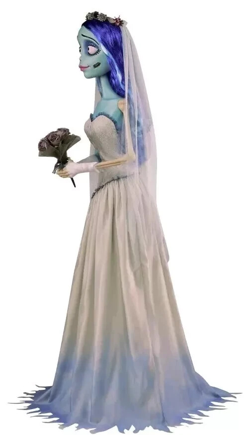 Spirit Halloween 5 Ft 10 In Emily Animatronic - Corpse Bride