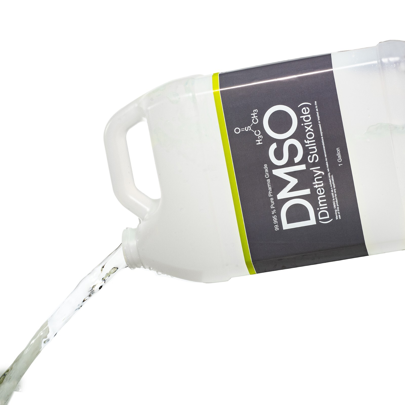 DMSO 1 Gallon Jug Non-diluted 99.995% Low odor Dimethyl Sulfoxide BPA Free
