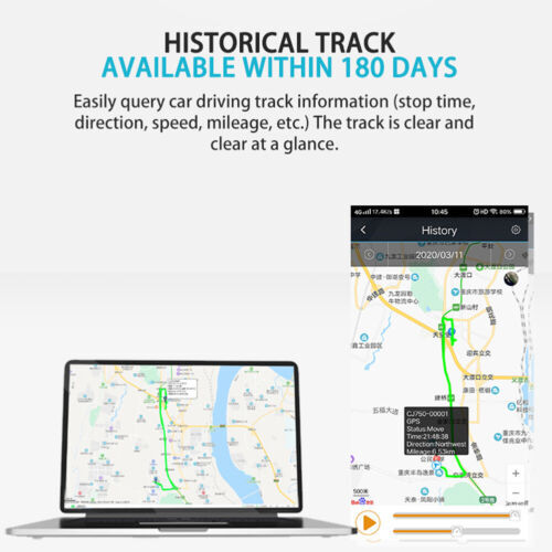 OBD2 GPS Tracker Real Time Vehicle Tracking Device GSM GPRS Vehicle Locator 4G