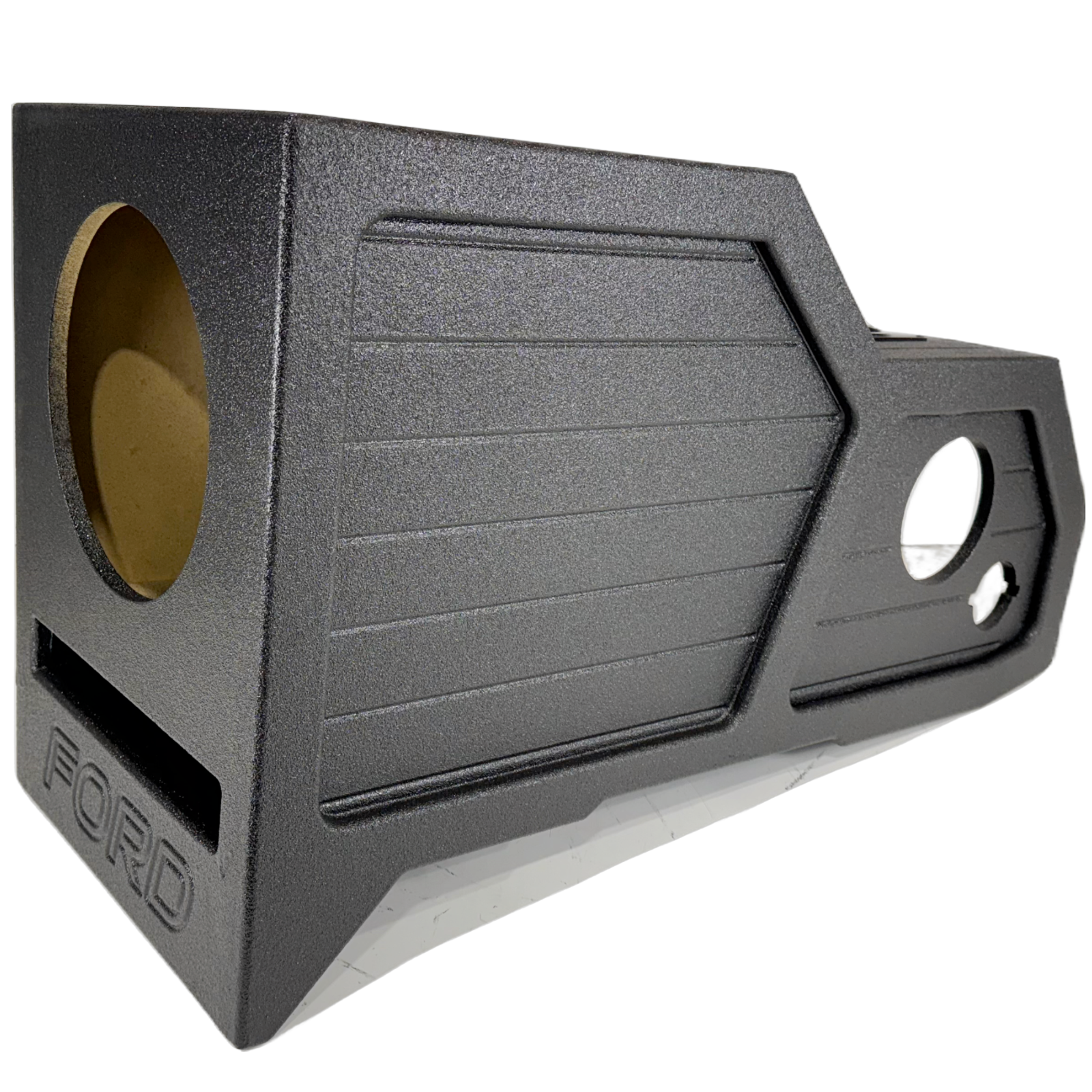 Ford F-250 05-07 Center Console Subwoofer Box Speaker Box 12” Woofer Ported