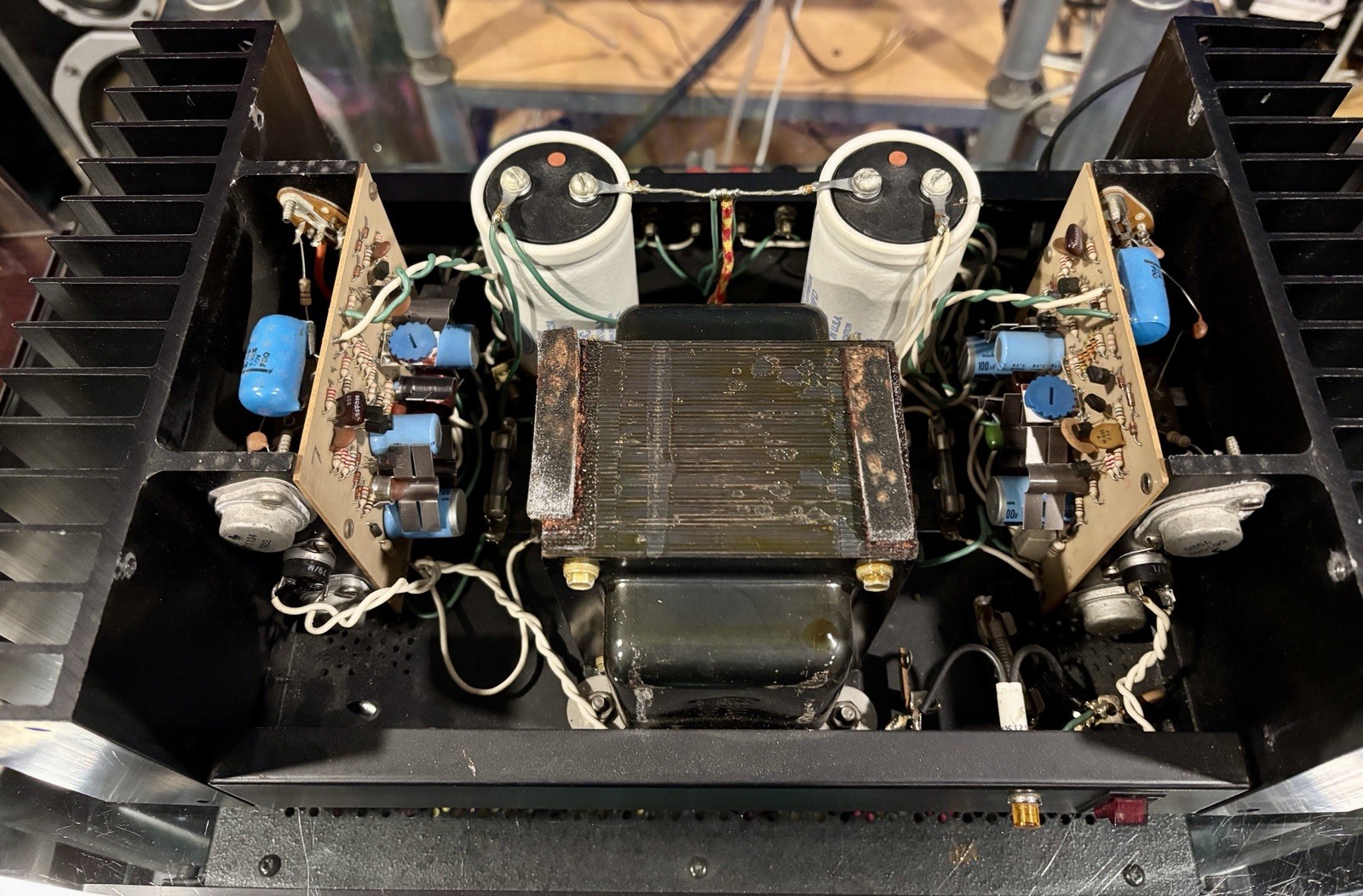 Hafler DH-200 Audiophile Stereo Power Amplifier Tested & Working Great