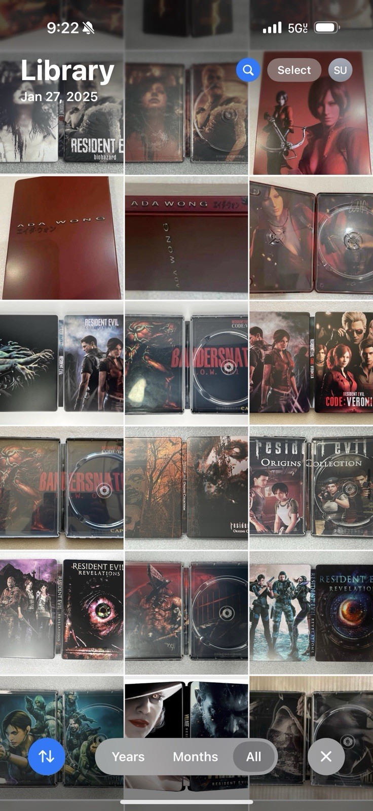 Bundle Of 5 Custom Made Steelbook Cases ( Pick any Of 5 Items) PS4/PS5/Xbox/NS
