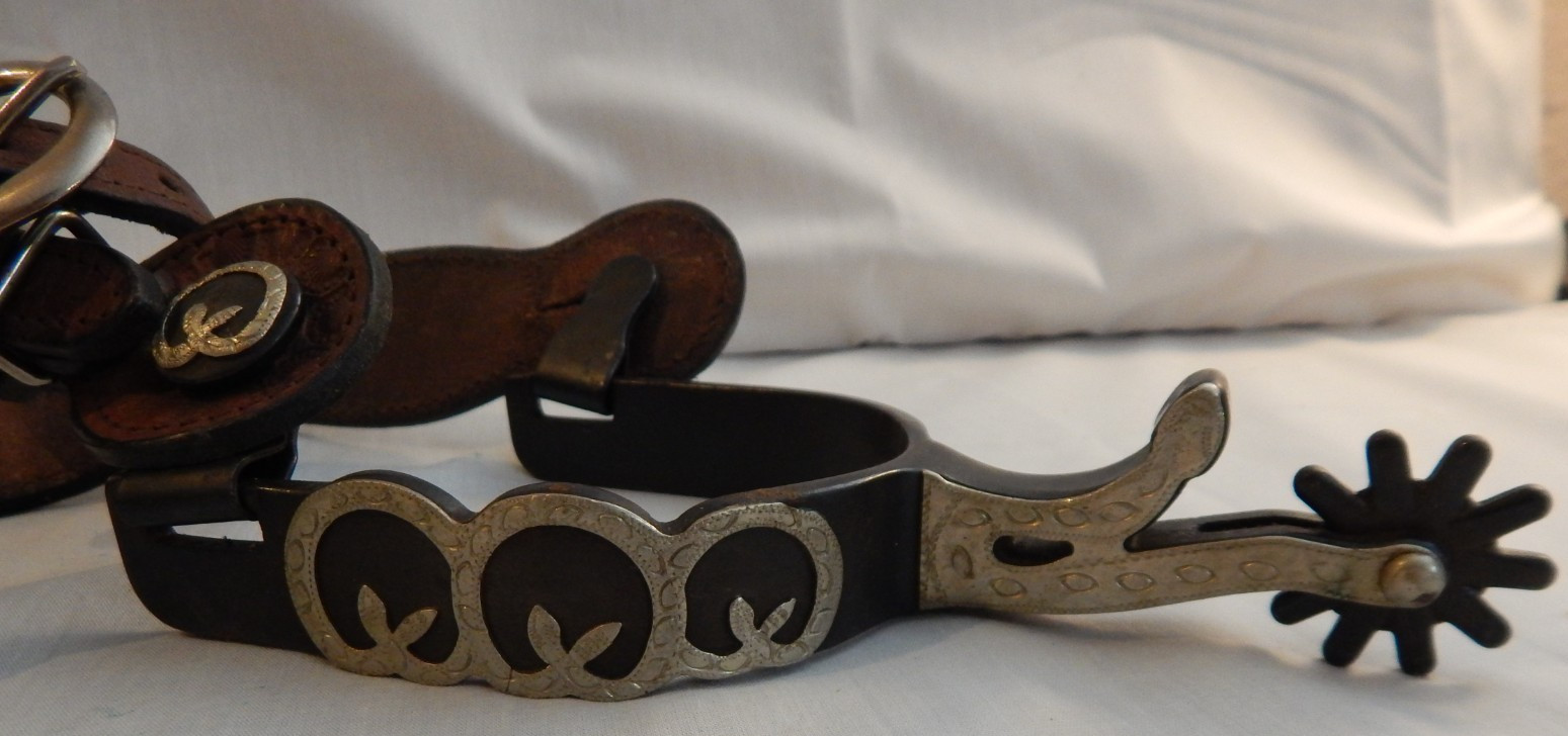 Diamond back Rattler Western Cowboy Spurs - 83