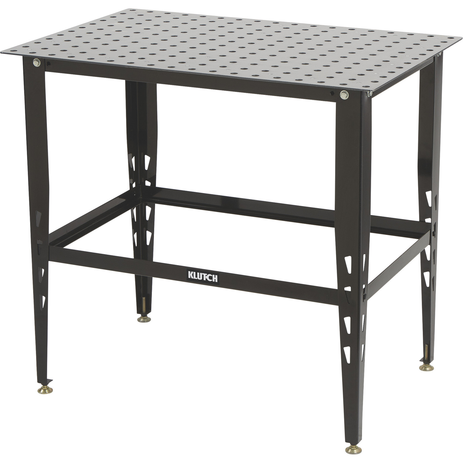 Klutch Steel Welding Table with Tool Kit, 36in.L x 24in.W x 33-1/4in.H