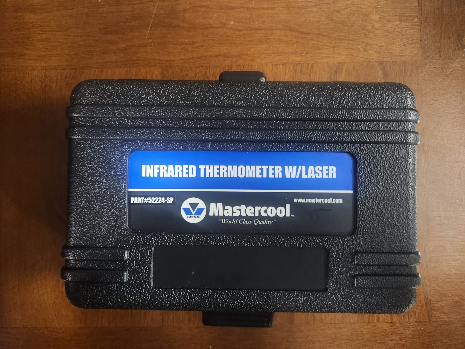 Mastercool 52224-A Gray Infrared Thermometer with Laser and External Probe