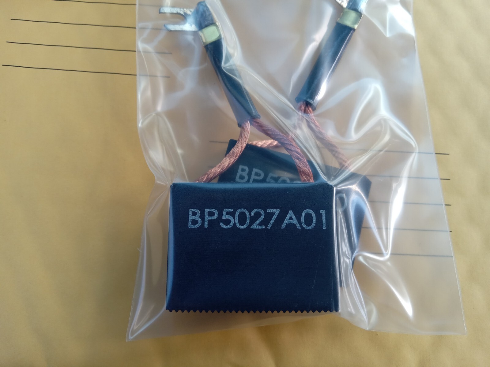 BP5027A01SP - BALDOR - BRUSH ASSY,HELWIG GRADE (KIT HAS QTY2) - FACTORY NEW!