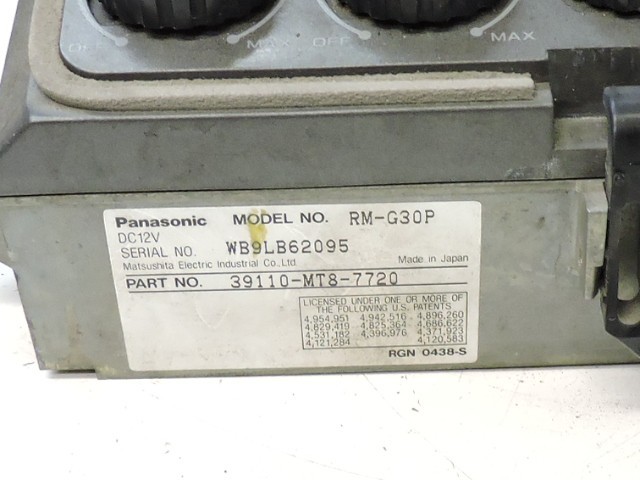 HONDA GOLDWING 1500 GL 1500 GL1500 RADIO TUNER AUDIO UNIT 39110-MT8-7720