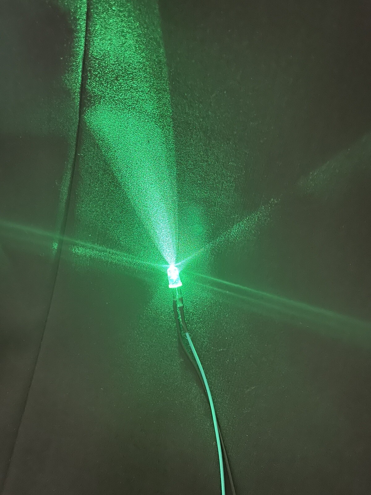 Prewired Single LED Light Assembly with on/off Switch & 3 Volt Battery Connector