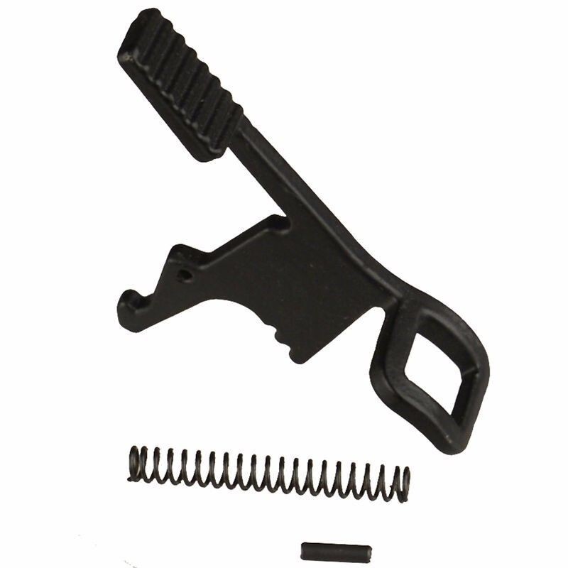 All Steel Ambidextrous Square Pattern Over Sized Easy Grab Latch