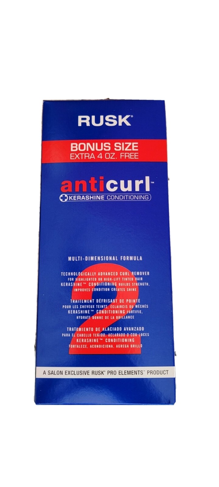 RUSK AntiCurl 2 Kerashine Conditioning