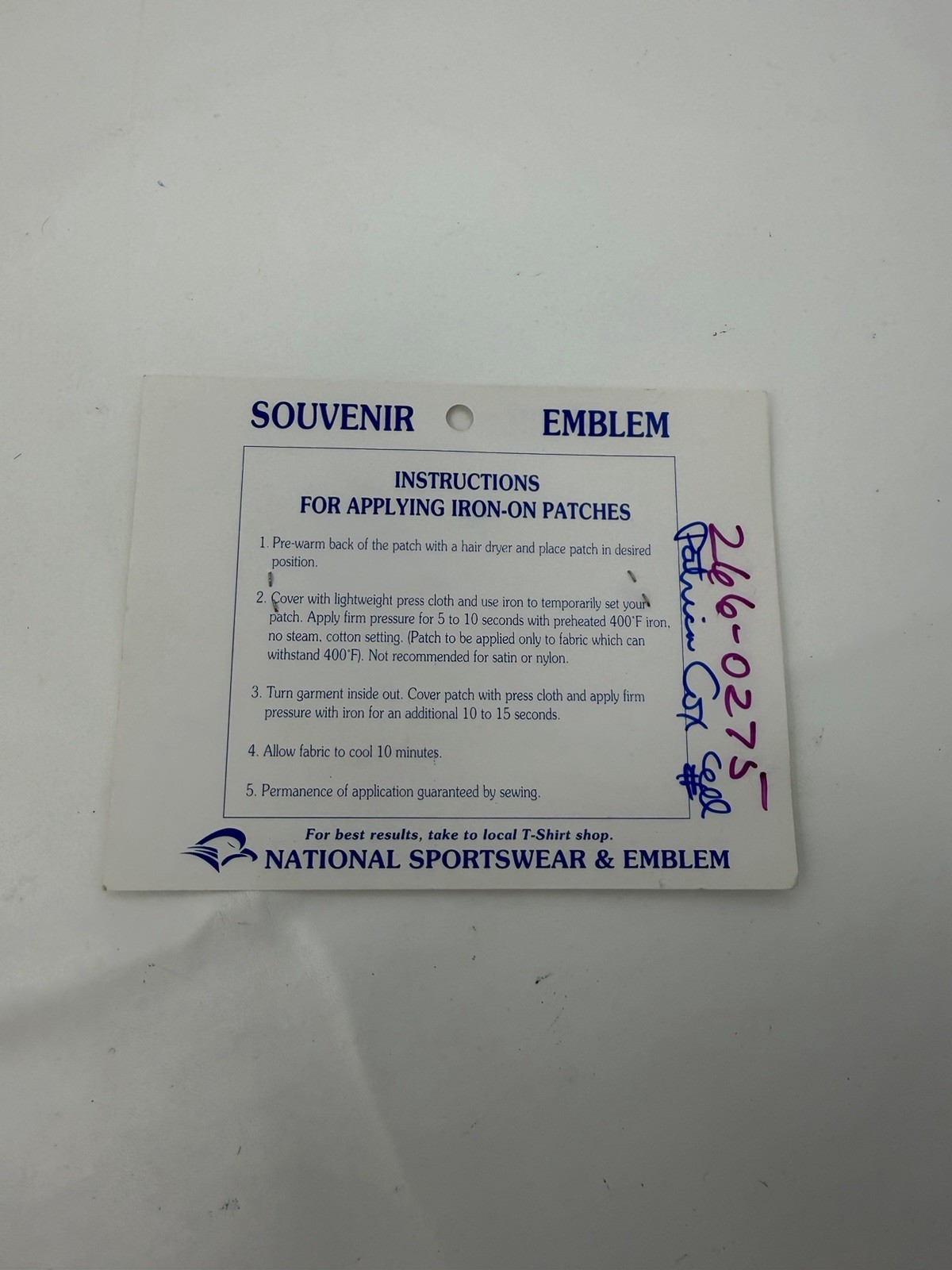 New Jacksonville Zoo Patch Mombasa Florida FL Iron On