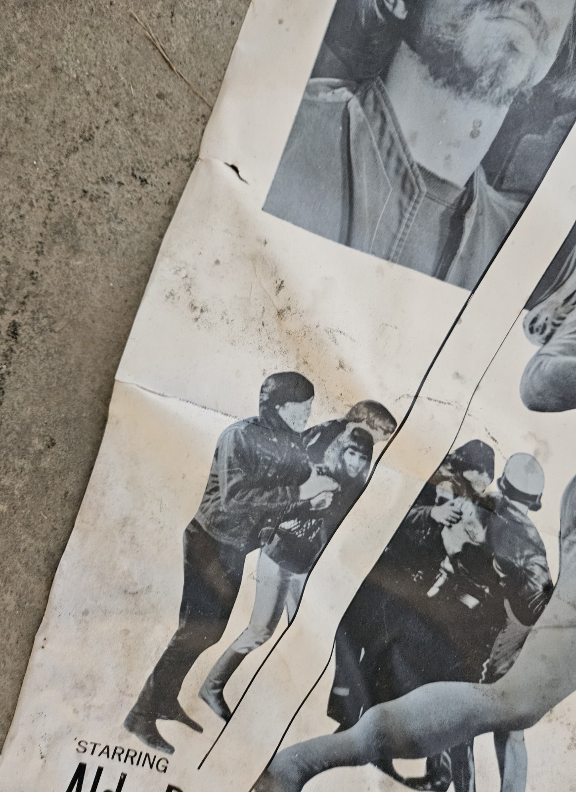 Vintage Original Riot On Sunset Strip 1967 Movie Film Poster SEE DAMAGE RARE🌴🎬