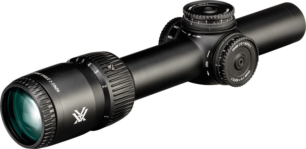 Vortex Strike Eagle 1-10×24 FFP EBR-8 BDC MRAD Reticle (SE-11002)