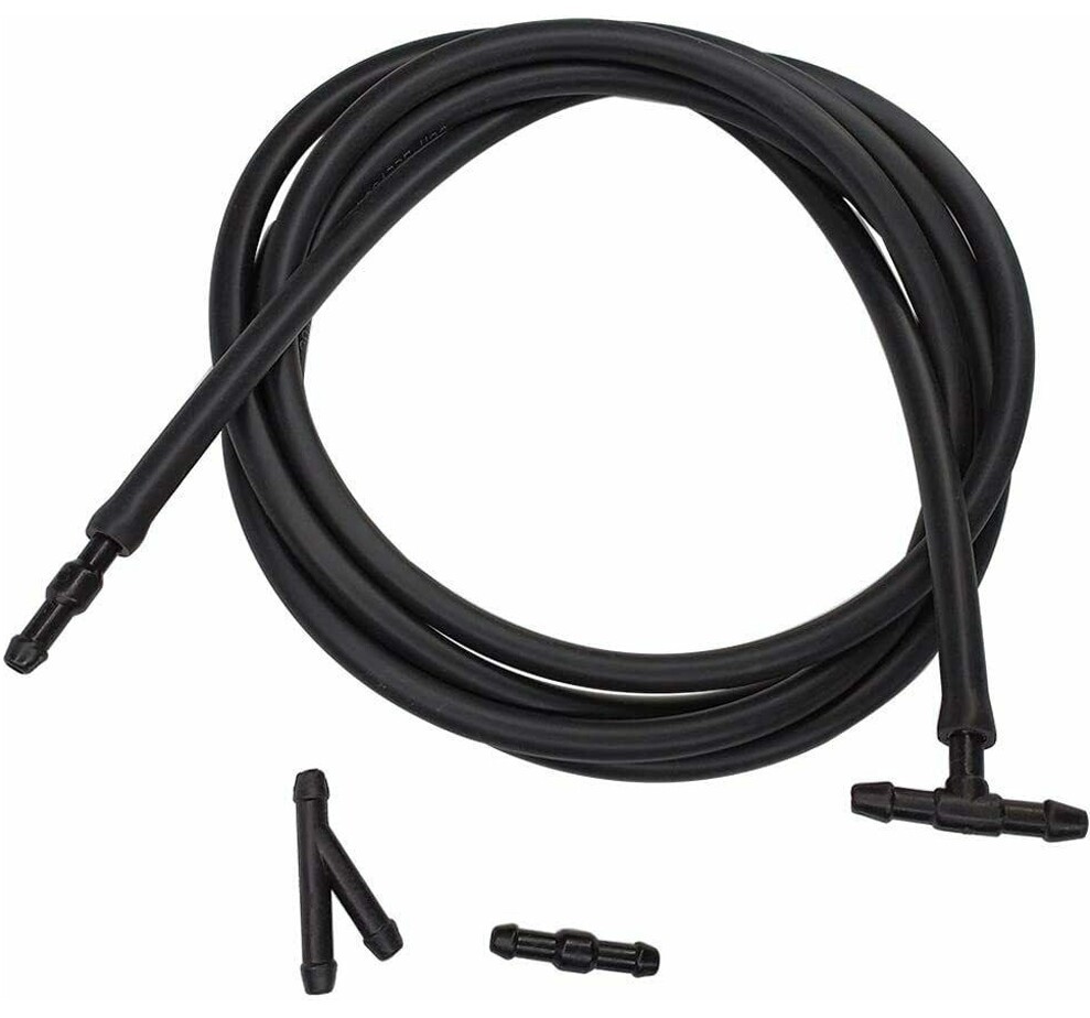 9.8Ft Windshield Washer Hose Wiper Blade Pipe Tube Jet Spray Nozzle 4X Connector
