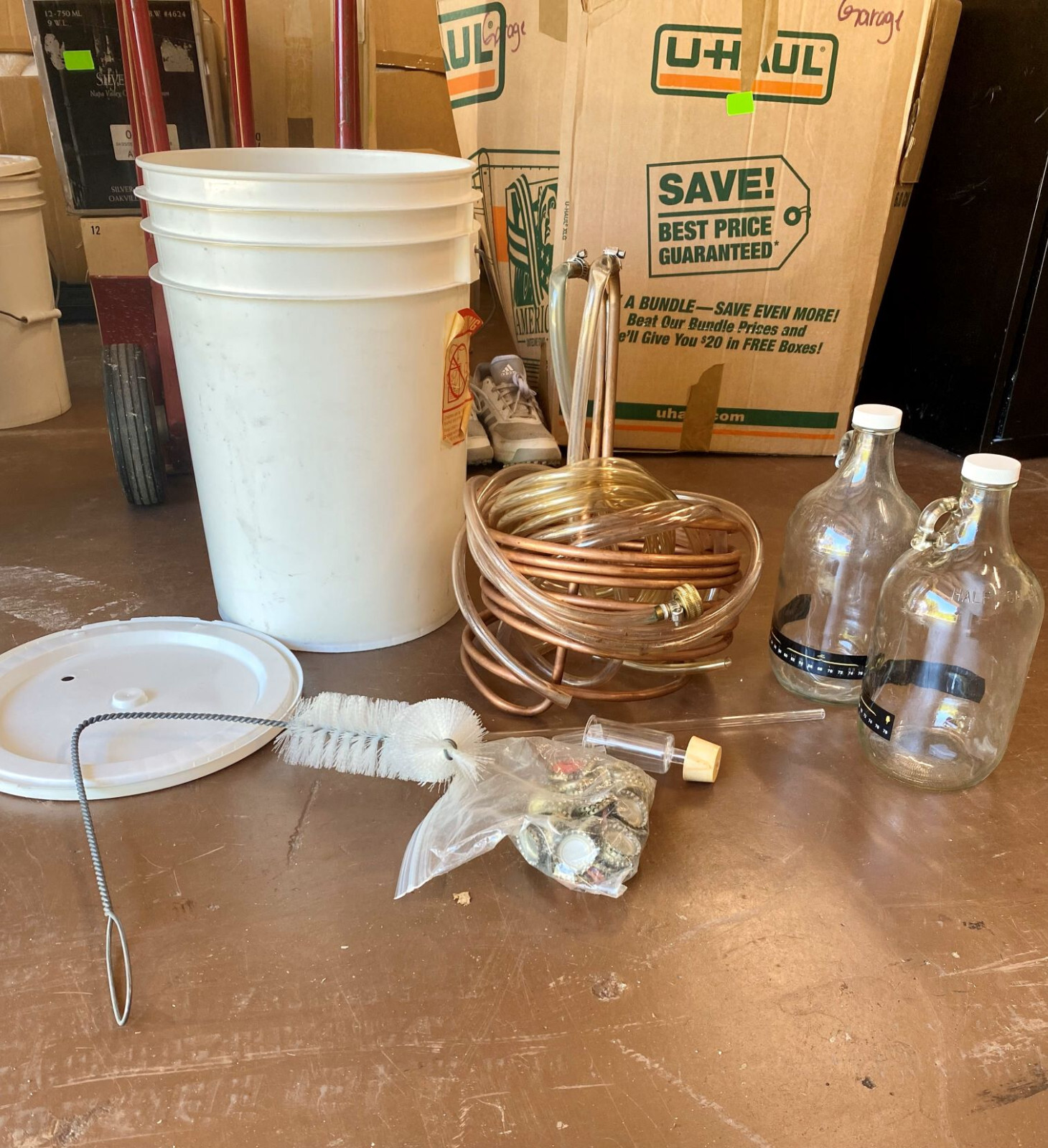 Home Brewing Equipment Set / Kit - Beer - Excellent/Very Good Condition