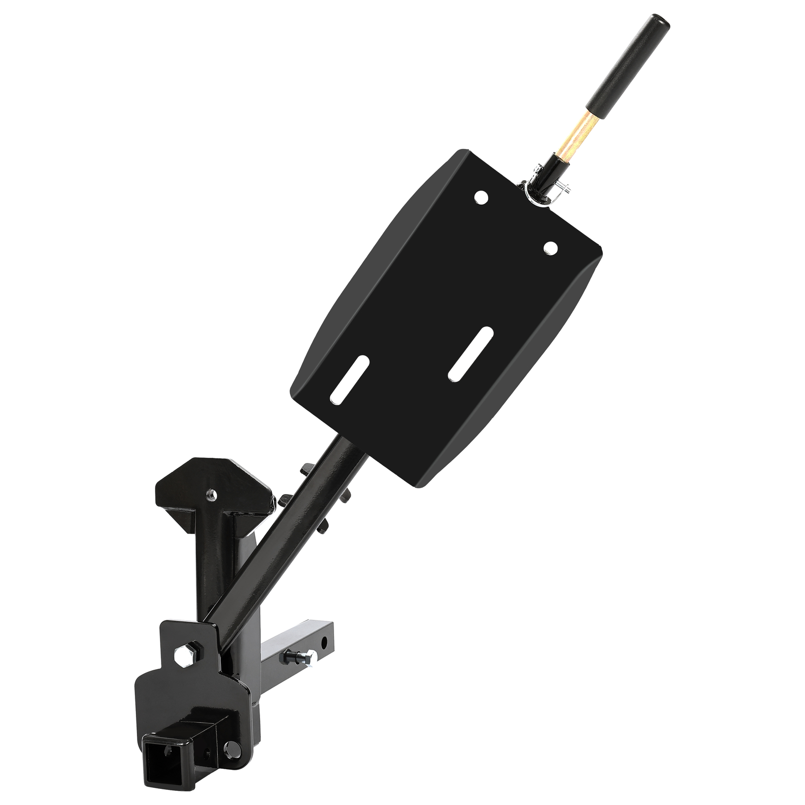 Hitch Mounted Spare Tire Carrier For 16" 16.5" 19.5" 22.5" 24" Motorhomes Wheels