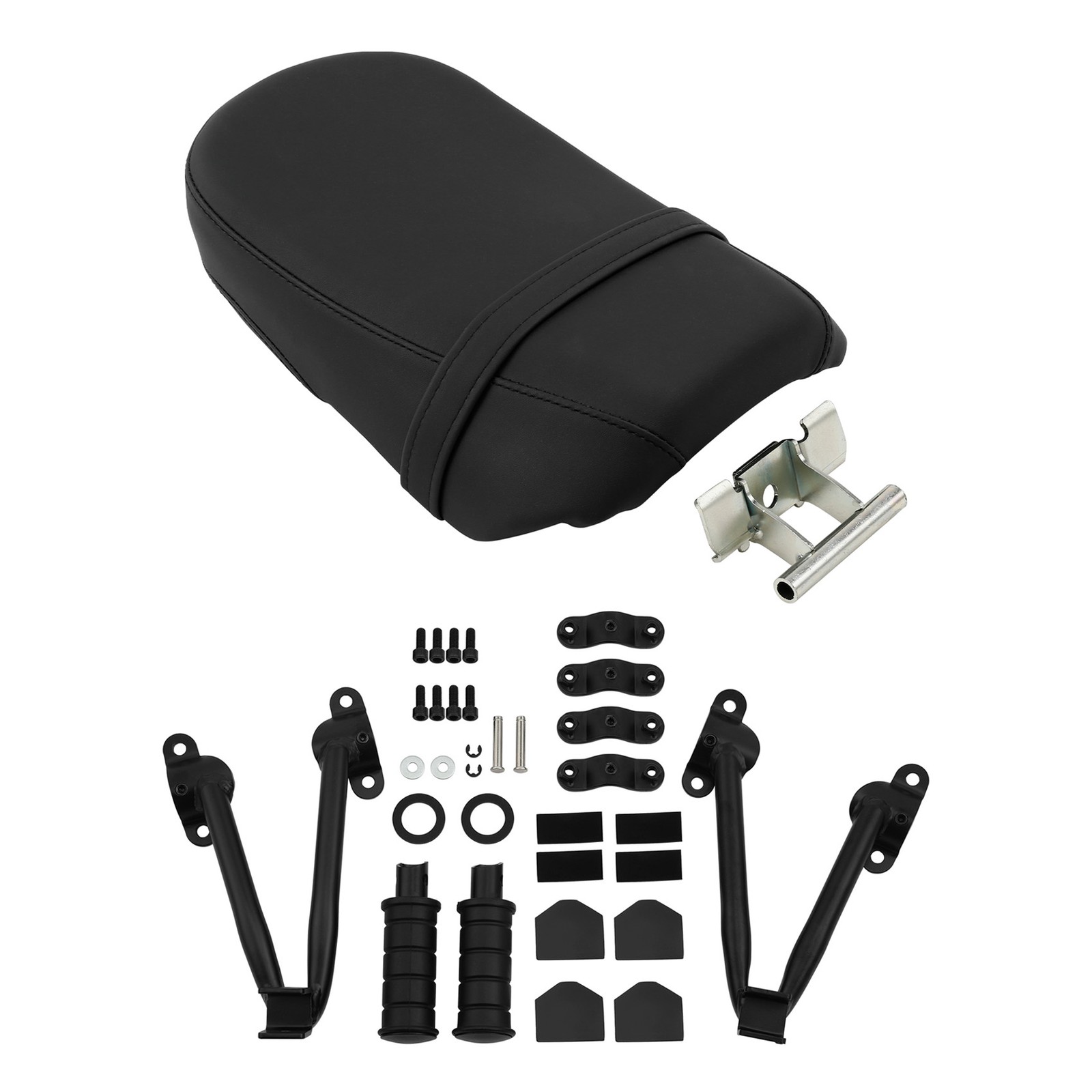 Rear Passenger Pillion Seat & Footpegs Fit For Kawasaki Vulcan S 650 2015-2025