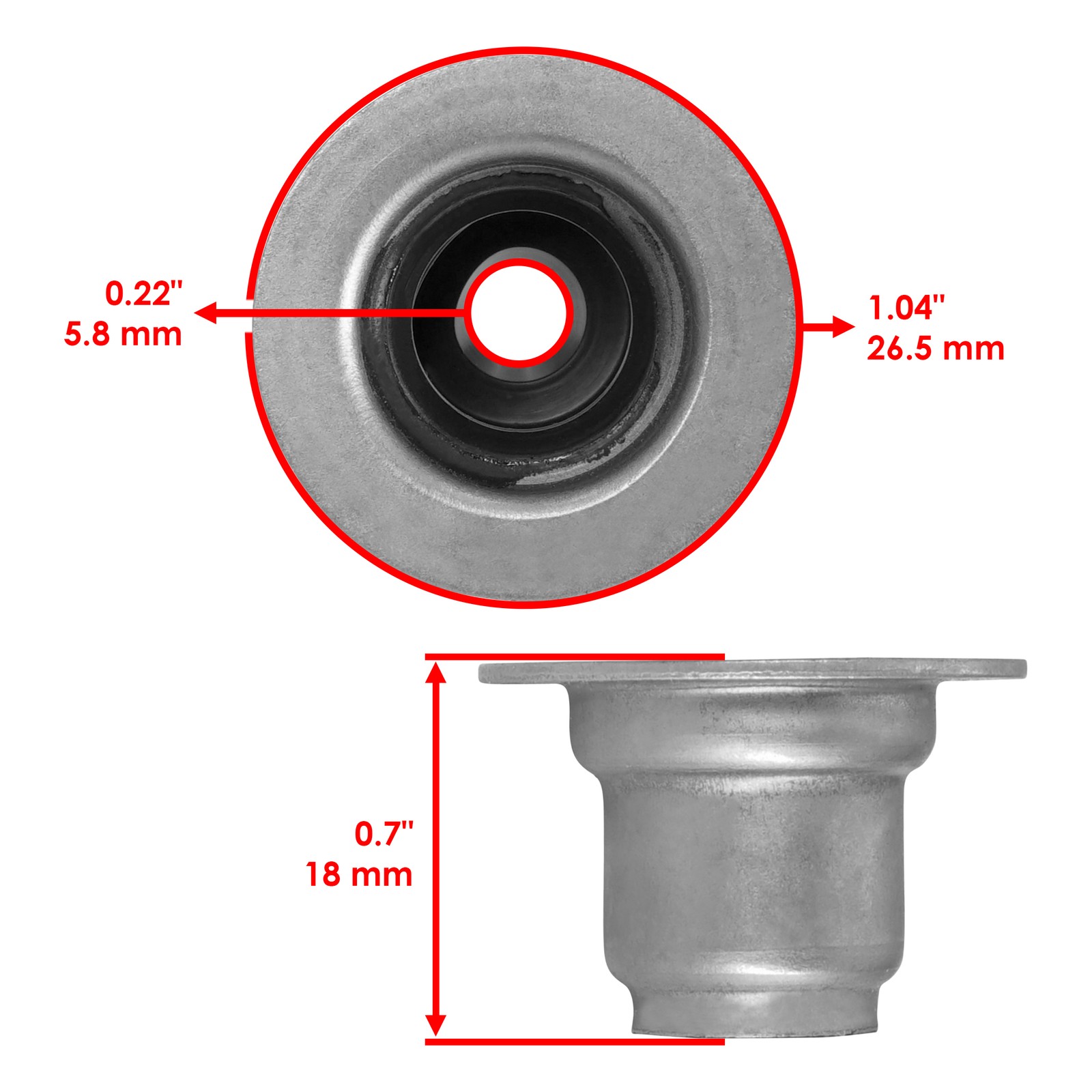 Exhaust & Intake Valve Kit For Polaris ACE 570 17-2019 / Ranger Crew 570 17-2023
