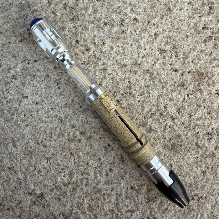 NAWYA Doctor Who 10th Metal LED Sonic Screwdriver 50th Anniversary Prop Replica