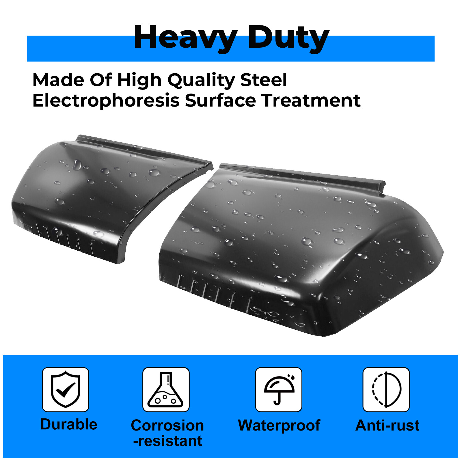 For 2000-2006 Chevrolet Suburban 1500 2500 Pair Lower Rear Quarter Panel Section