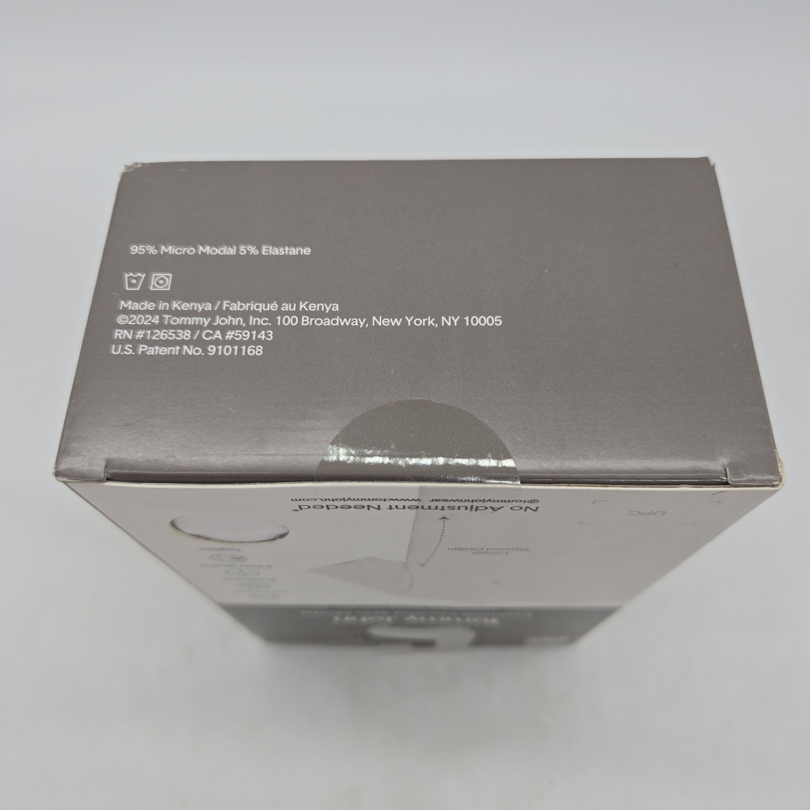 Tommy John Men's White 3 Pack Second Skin Modal Crewneck Undershirt, Large (L)