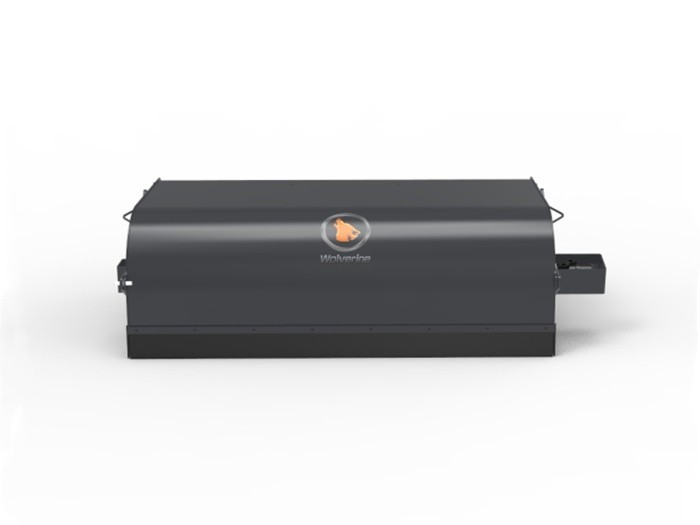 72" Hydraulic Skid Steer Pickup Box Broom Sweeper Bi-Directional Broom Bucket