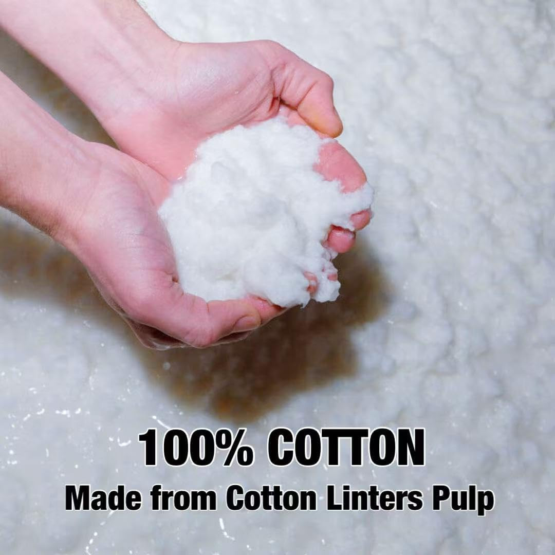 Non-Warping 100% Cotton Watercolor Paper Block - 20 Sheets of 160Lb/350Gsm Co...