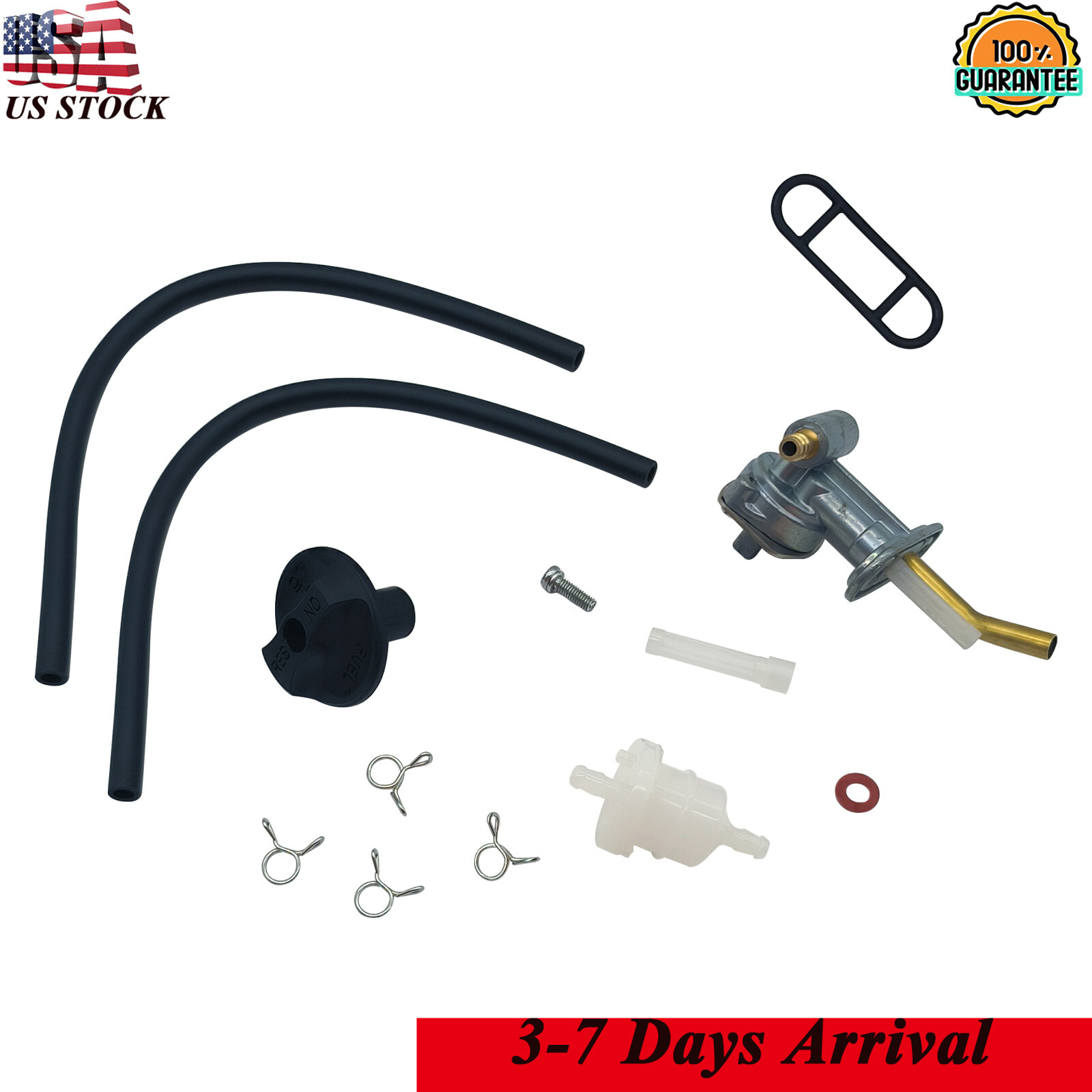 Fuel Valve Shut Off Petcock For Arctic Cat ATV 98-06 250 300 400 500 0470-445