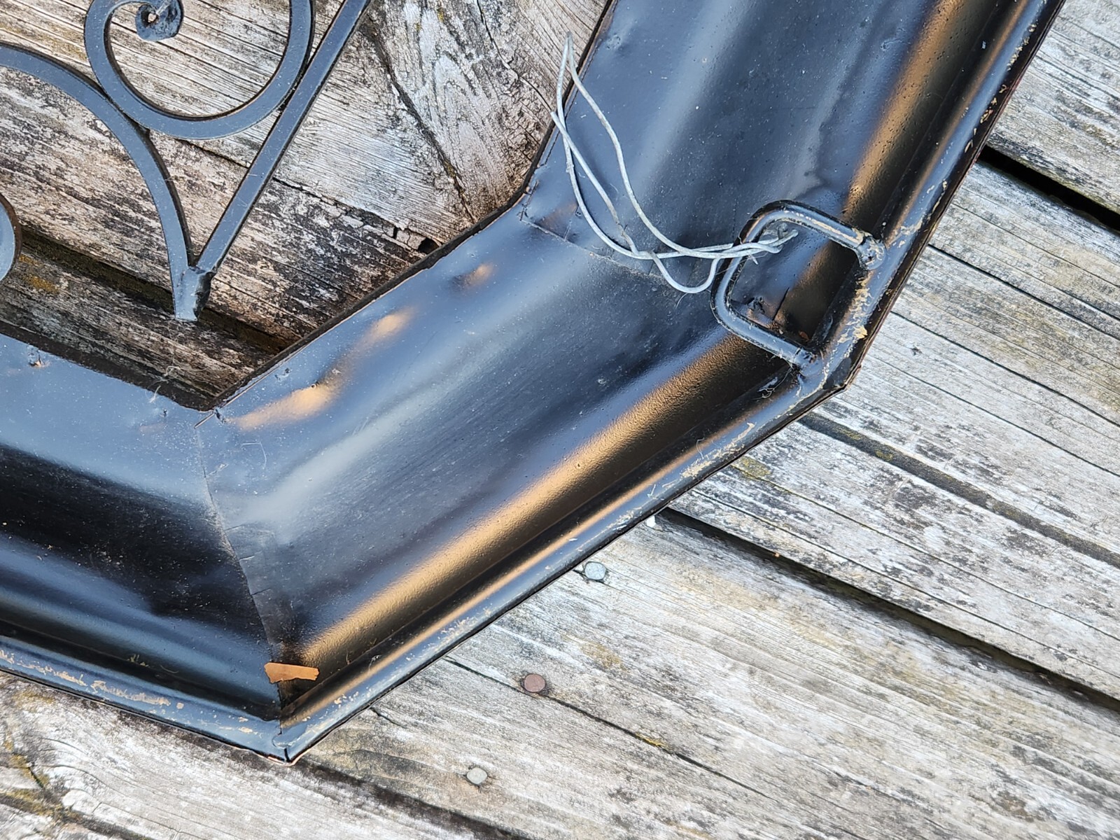 Metal Wall Art Sculpture 27" x 36" Large Distressed 12 - 14 LBS Heavy