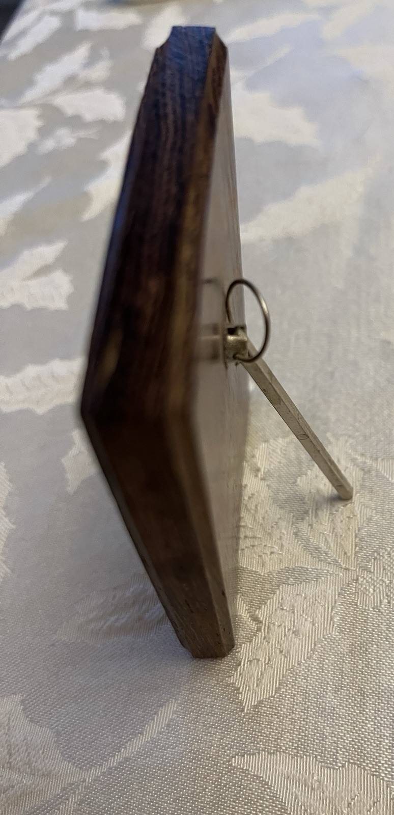 Saint Martin De Porres Italy Relic Plaque Cloth Touch Hang or Stand