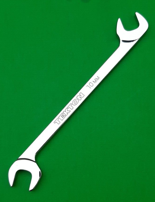 NEW TEKTON USA Angle Head 4 Four Way Open End Wrench 10mm WAE84010